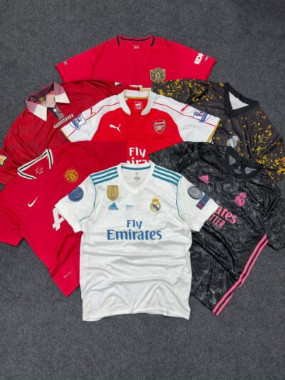 Vintage & Retro Football Shirts Bundle | Grade AB | Size XS–XL | Premium Vintage Wholesale