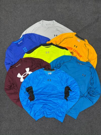 Under Armour Long Sleeve T-Shirts Bundle | Grade AB | Size XS–XXL | Sportswear Wholesal