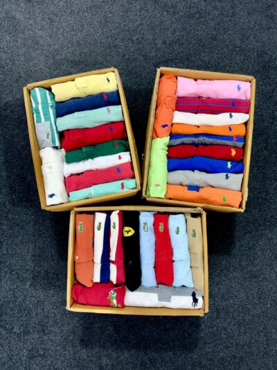 Polo Ralph Lauren Polo T-Shirts Bundle | Grade AB | Mixed Sizes | Premium Polo Wholesale