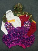 Branded Streetwear Hoodies & Jackets Bundle | Grade AB | Mixed Sizes | BAPE, Thrasher, Nike & More | Streetwear Wholesale